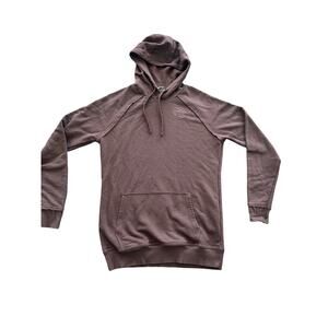 Gymshark Fitness Hoodie Sweatshirt Mens Medium Brown Pullover Pocket